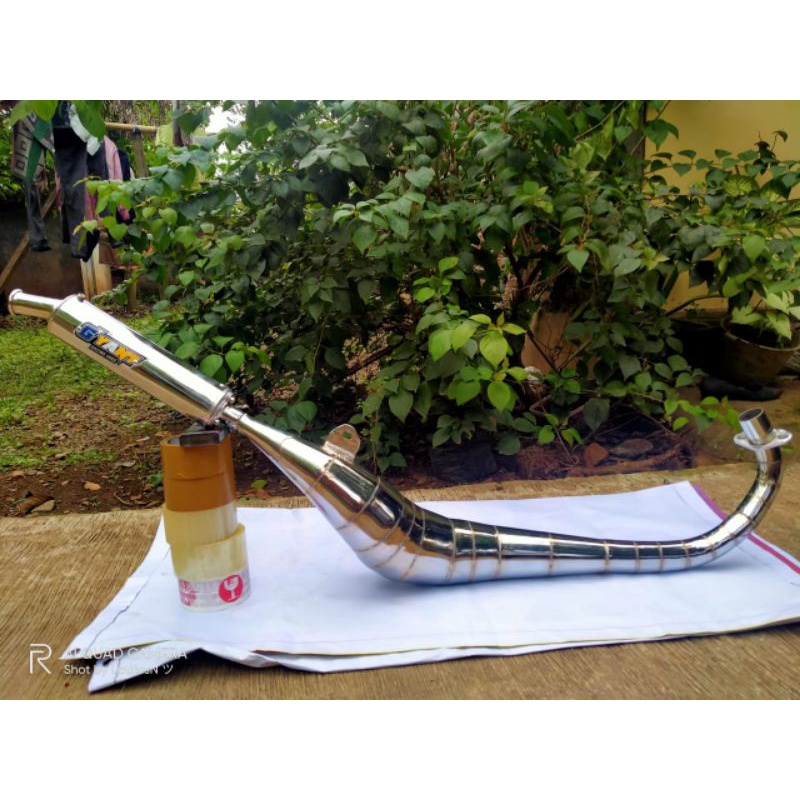 bm power kolong bawah finishing crom satria 2tak