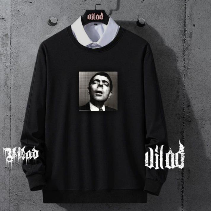 Limited  D'CUANIN gambar  . Crewneck Black Series . crewneck pria distro . sweater anime . crewneck 