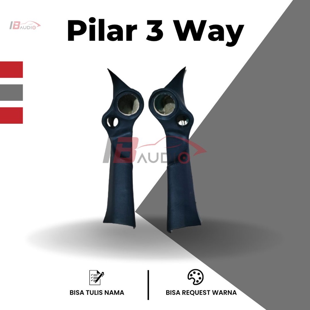 Pilar Speaker Audio Mobil 3 Way Daihatsu Rocky