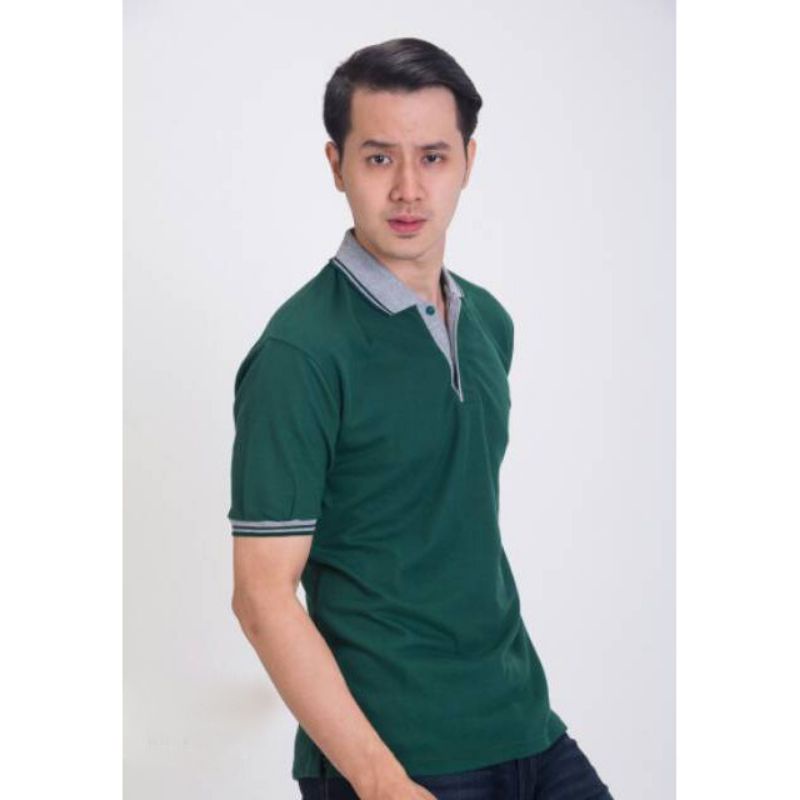 TERMURAHHHH  COD KAOS POLOTSHIRT Kaos Wangki . Kaos Polo Shirt Kuning Mustard / Polo Tshirt / Kaos K