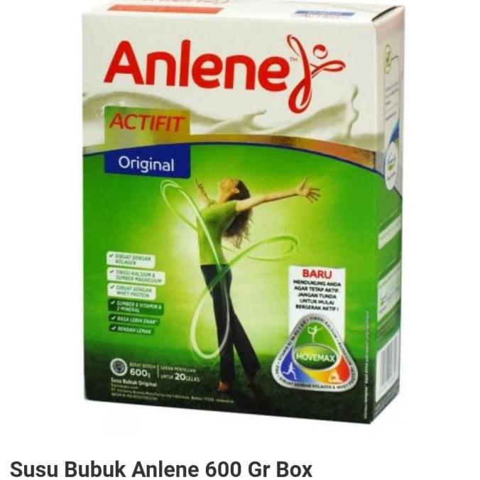 

[ COD ] Anlene Actifit 600 gr Aneka Rasa