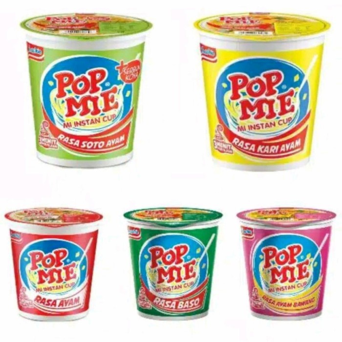 

NEW Pop Mie Rasa Kuah Kari Ayam Bawang Baso Soto 75gram 75 gram - Ayam