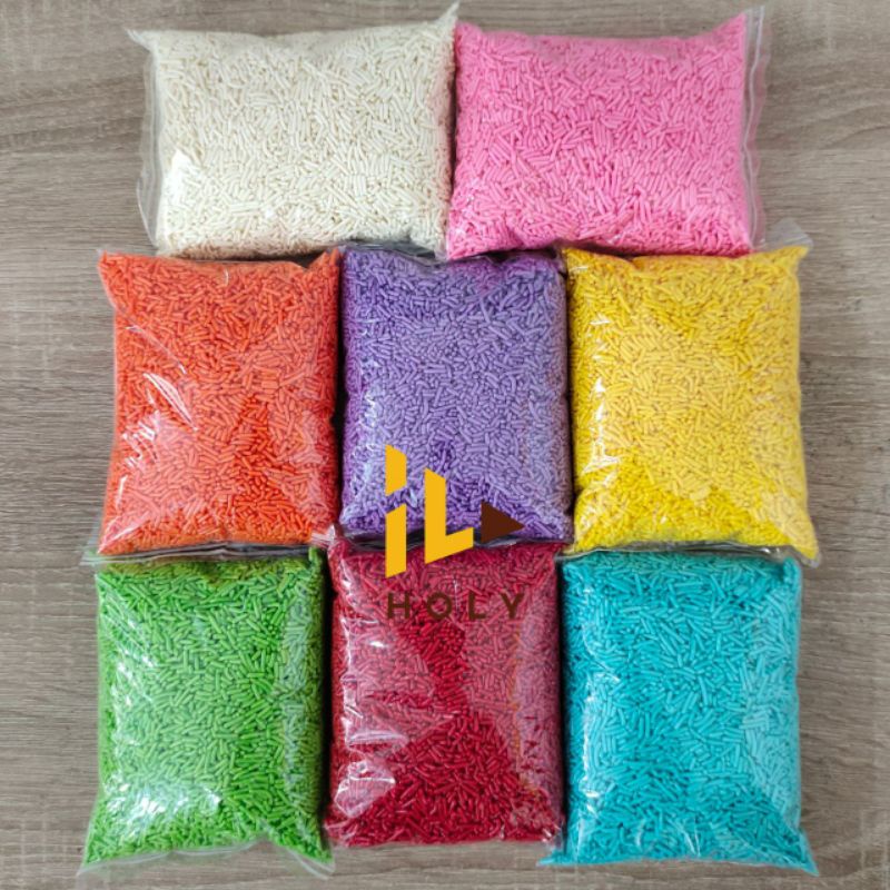 

Meses Holden Warna Warni (250gr) Repack / Mesis Warna Warni Rainbow