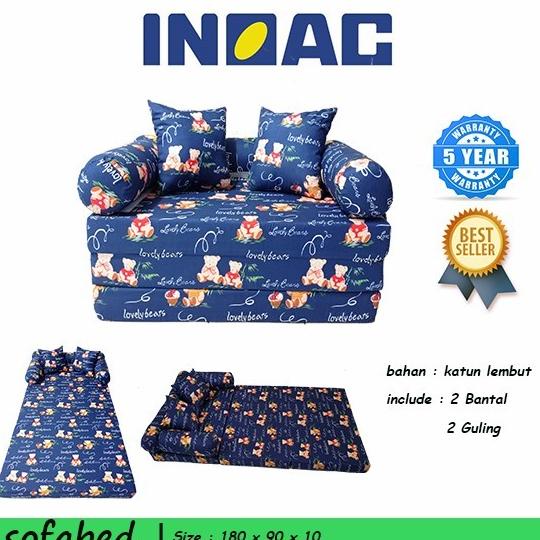 Sofabed Busa Inoac 90 X 180 X 10 Garansi 5 Tahun Tasyaokta127
