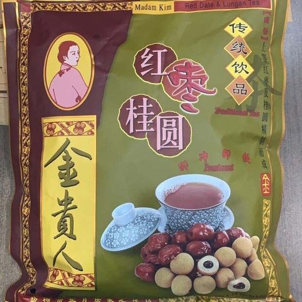 

[COD] MADAM KIM Red Date and Longan Tea (Teh Herbal Angco dan Longan) [COD]