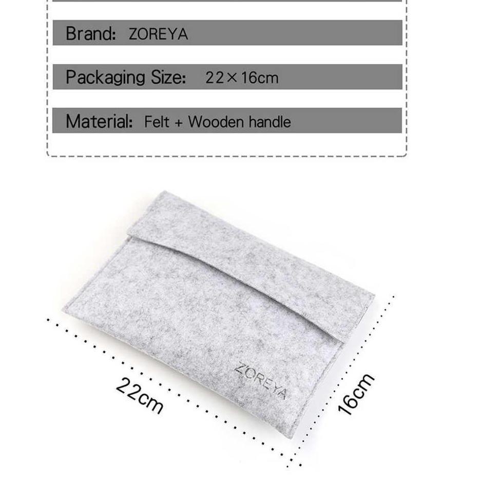 

TERMURAH (BISA COD) Zoreya Brush Make Up 15 Set dengan Pouch - ZZ15 [Hitam] ♕ 879