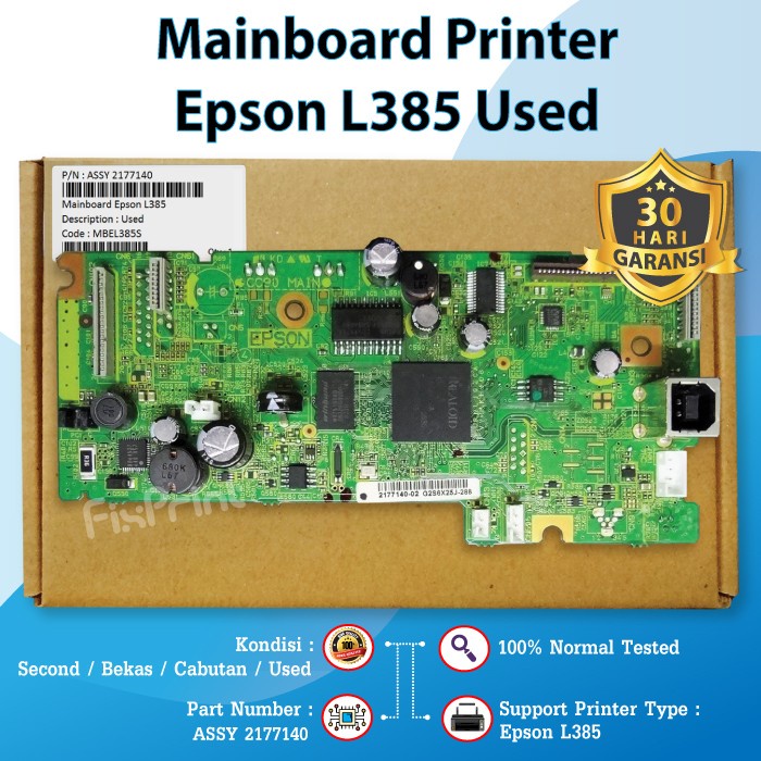 Mainboard Epson L385 Board Motherboard Printer L385 L-385 Bergaransi murah