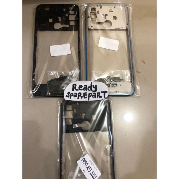 bezel bezzel tutup mesin tulang tengah oppo a53 2020/a33 2020/a53s