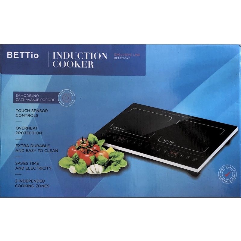 KOMPOR LISTRIK INDUKSI BETTIO 2 TUNGKU