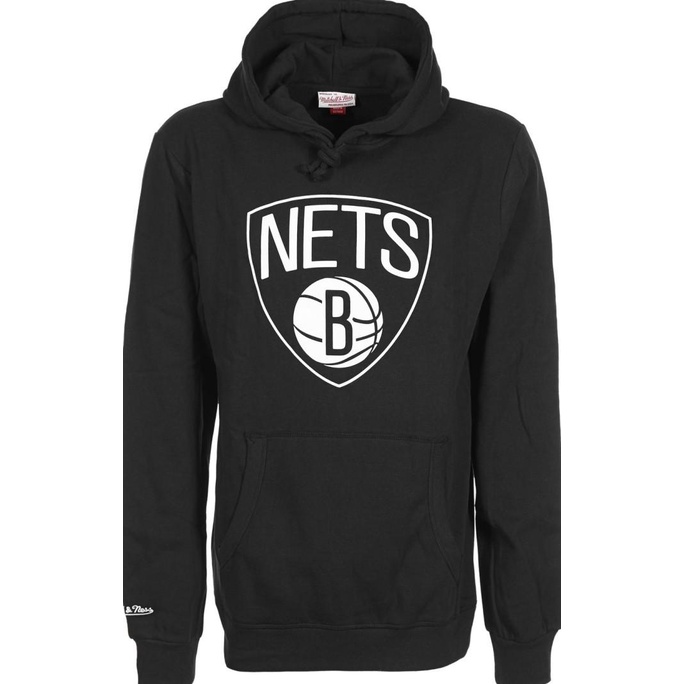 jaket hoodie sweater brooklyn nets 2 hitam