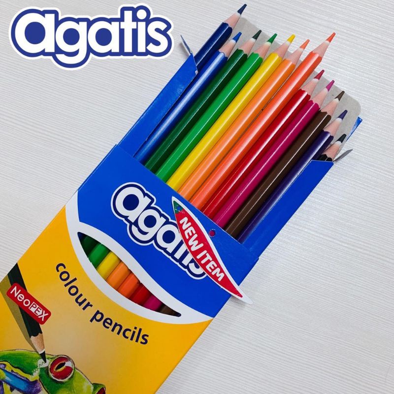 

Agatis Neopex Pensil Warna 12 Warna Hexagonal Shape NH-C-12