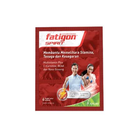 Fatigon / Fatigon SPIRIT Suplemen Makanan Strip( ISI 6 Kap) ORIGINAL-BPOM