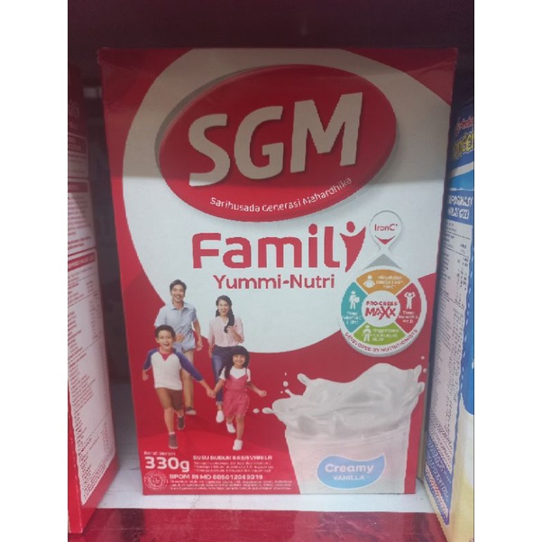 

SGM FAMILY yummi nutri 330 gram