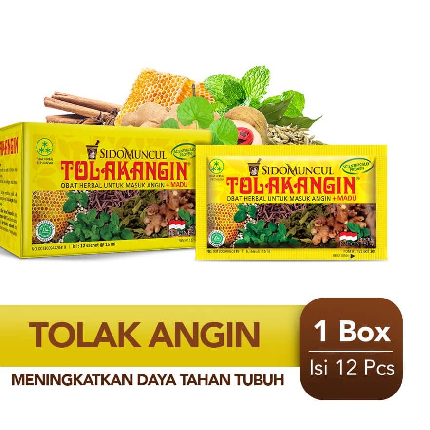 

limited Edition✔️Tolak Angin Cair 12x15ml PER BOX|RA3