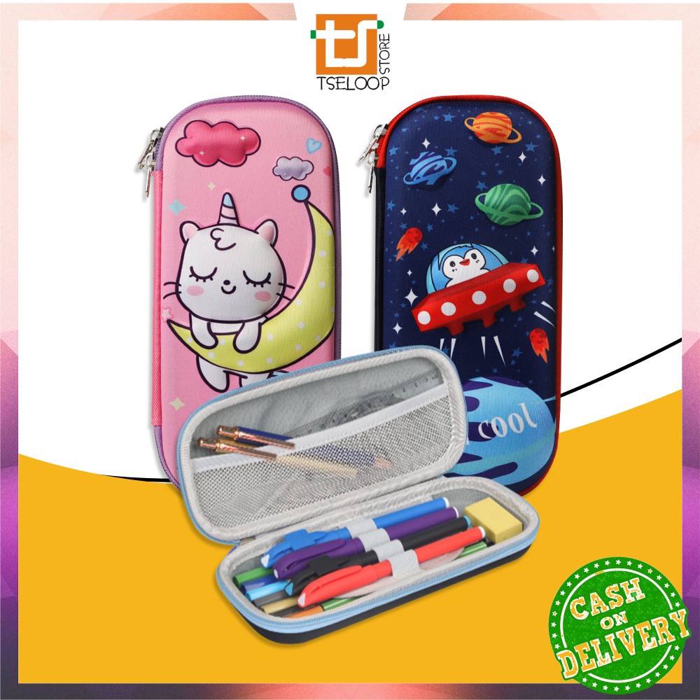 

OFM-A39 Kotak Pensil 3D Karakter Timbul Tempat Pensil Anak Sekolah TK / Tempat Penyimpanan Alat