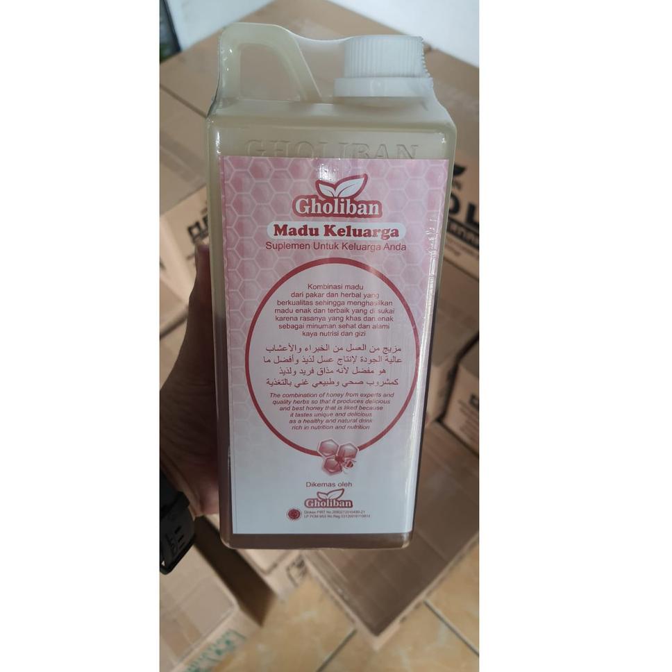 

Terbaru 10.10 Madu KLM Gholiban Kalimantan 1 kg / 1kg Original Botol Timbul Tulisan Gholiban serbuuu !