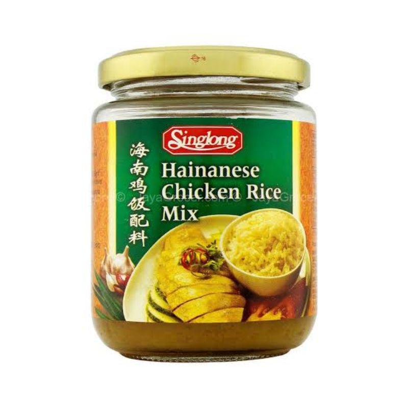 

Singlong. Hainanese Chicken Rice Mix 180g. Bumbu Nasi Ayam Hainam