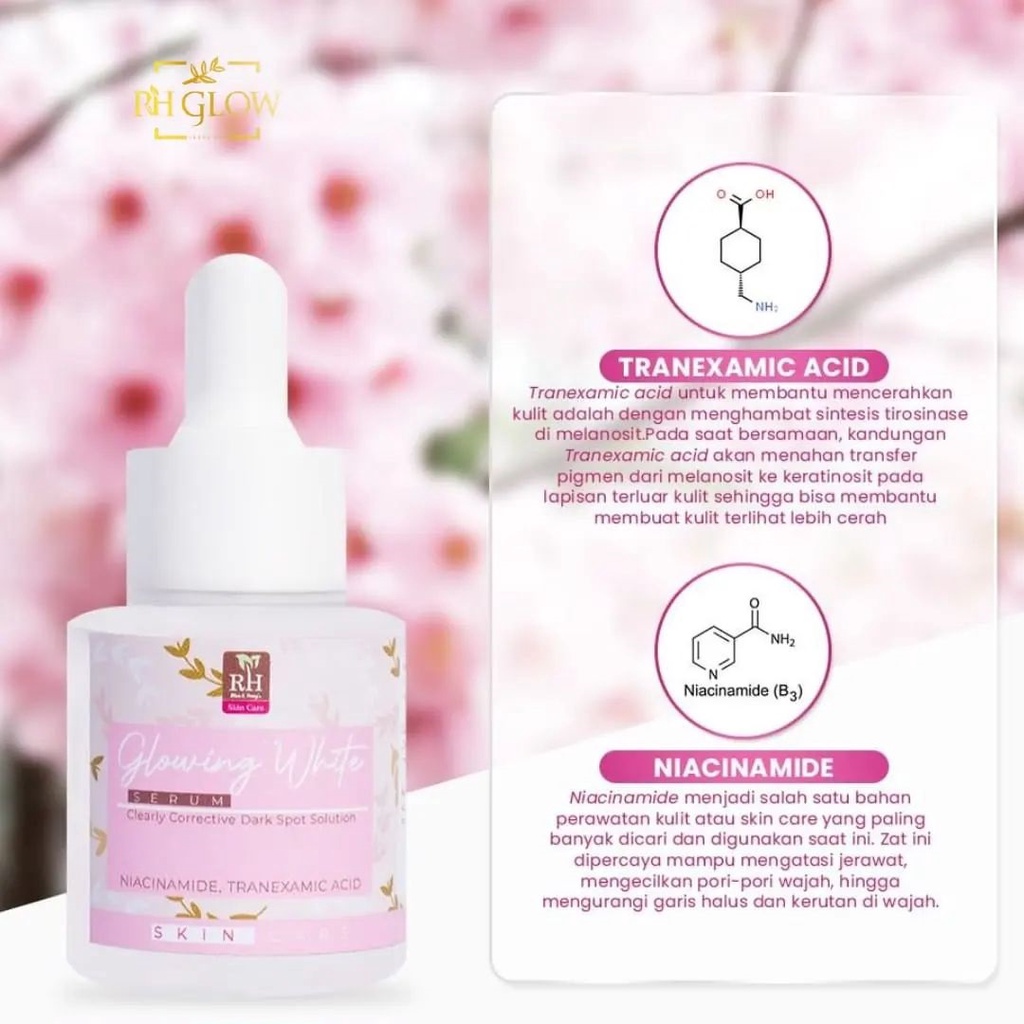 RH GLOW Serum Glowing White