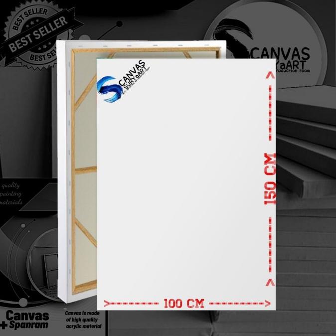 

kanvas lukis ukuran 100 X 150 cm