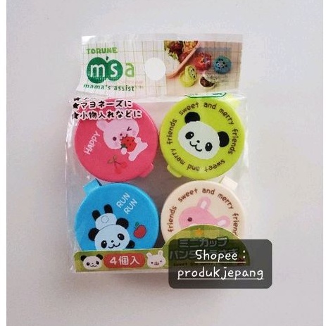 Torune Mini Cup Panda Wadah Saos Botol Saos Cup