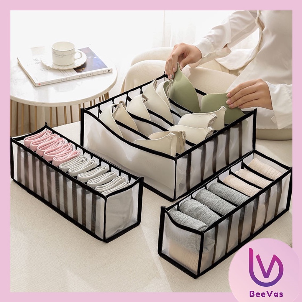 BV.ID OP936 STORAGE BOX ORGANIZER MULTIFUNGSI BRA CELANA DALAM - TEMPAT PENYIMPANAN PAKAIAN DALAM