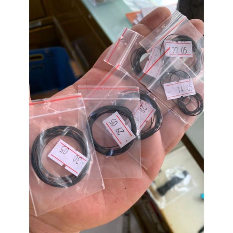 Seal karet jam tangan anti air jam tangan ukuran lengkap