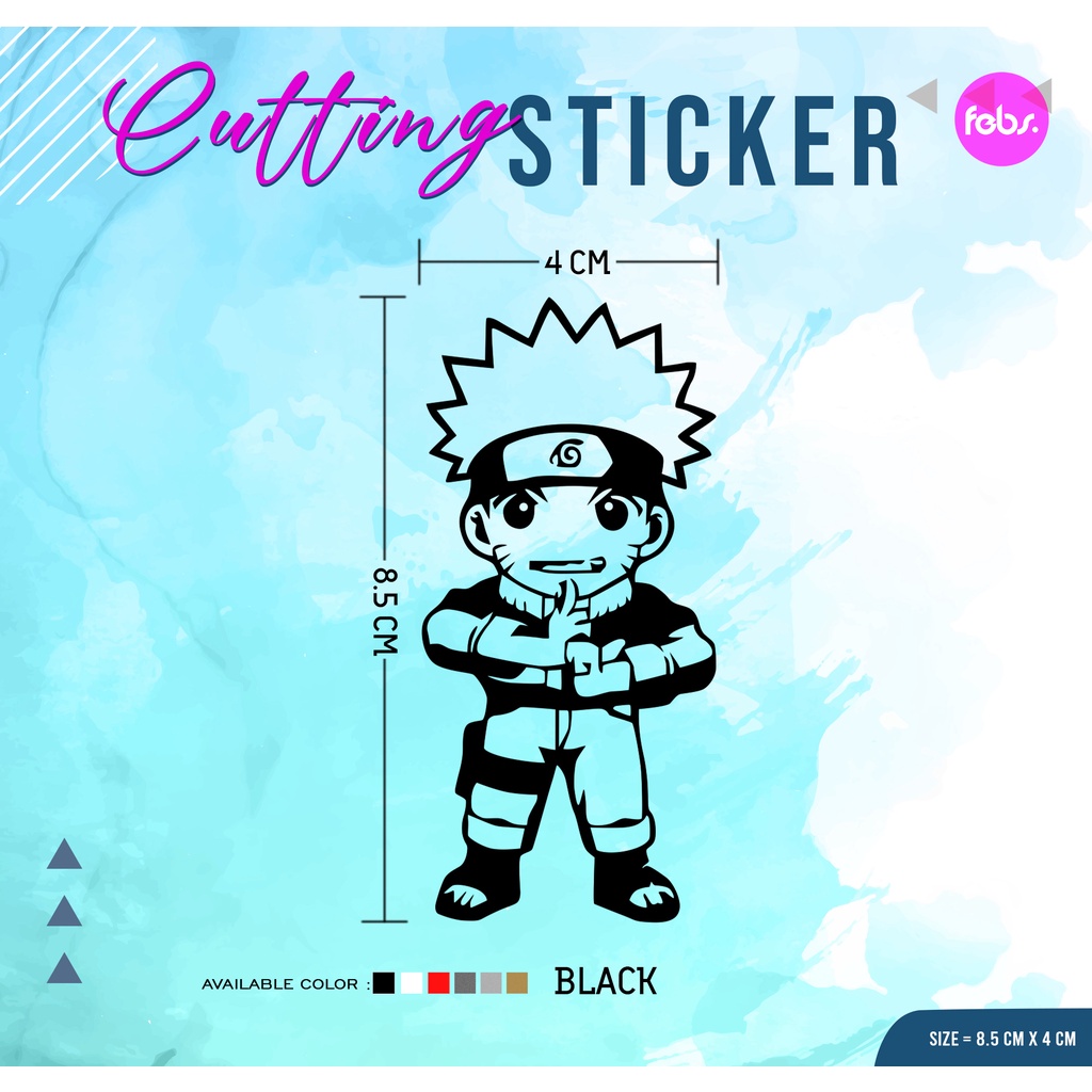 Stiker Cutting Anime NARUTO Chibi | Stiker Cutting Anime NARUTO Chibi