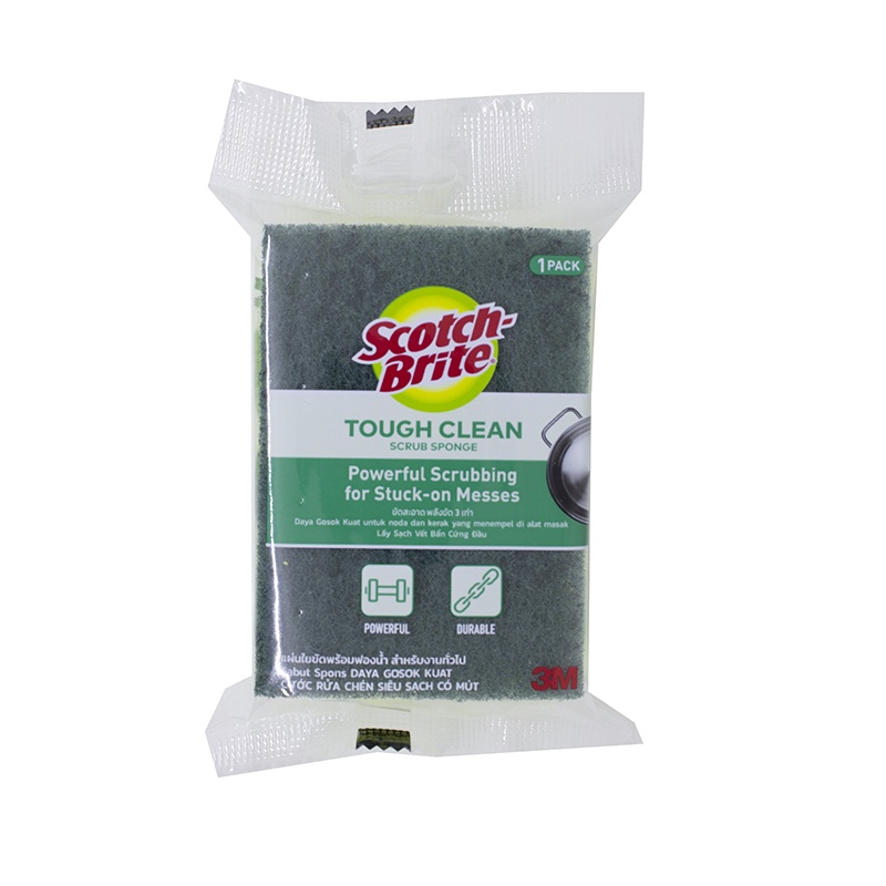 KtmStore Scotch Brite 3M Sabut Daya Gosok Kuat ID-368 Heavy Duty Scrub STD-12ID