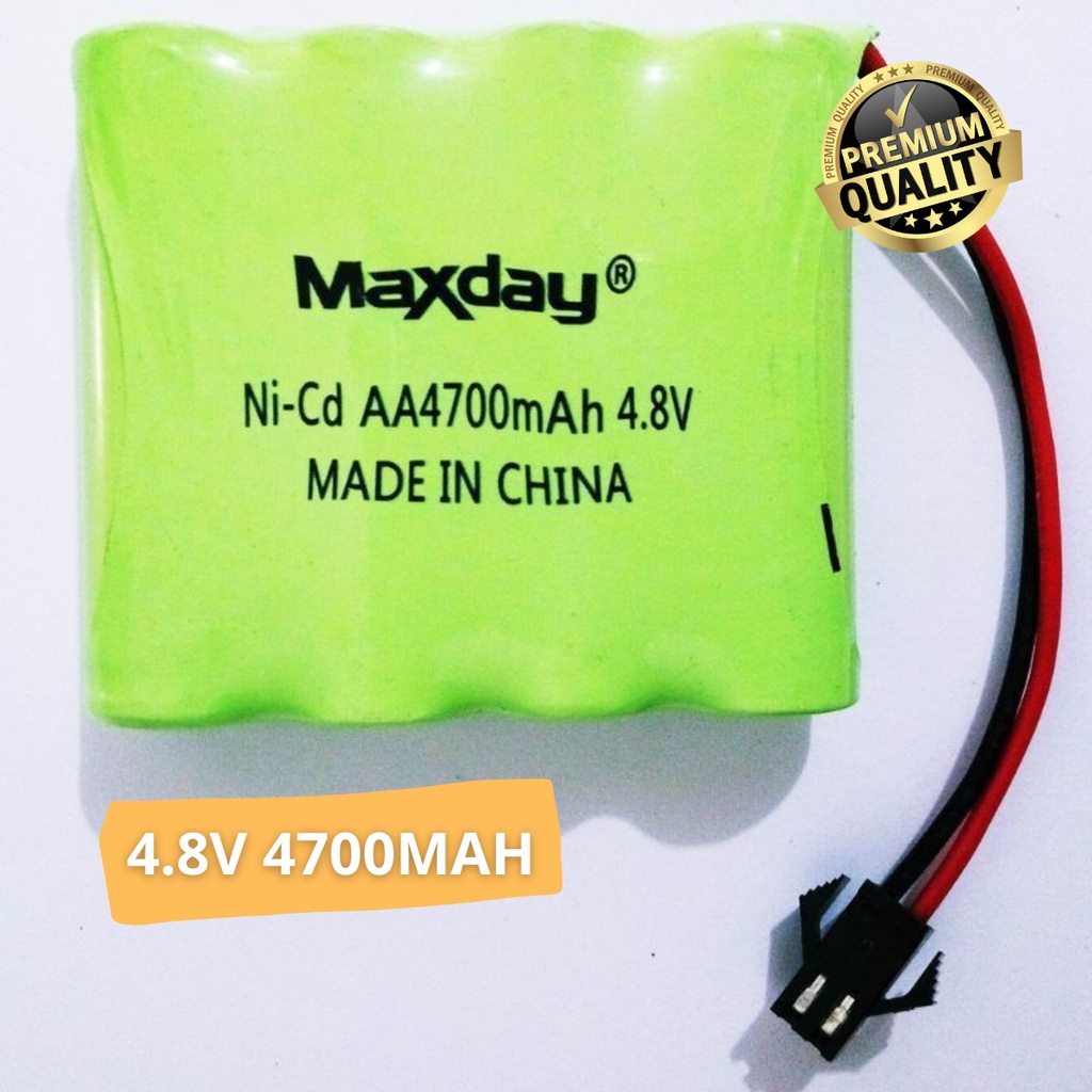 Baterai Rakit 4.8 Volt 4000MAH Untuk Mobil Remot Rock Crawler