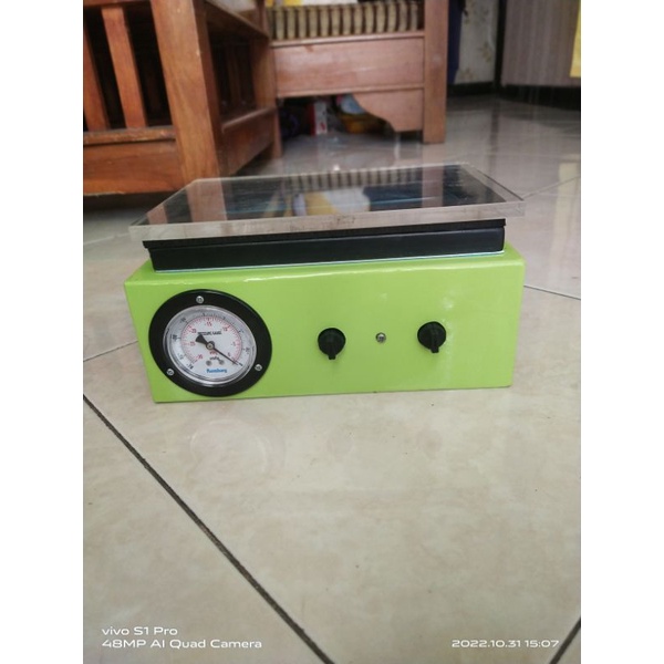 LAMINATING LCD HP VACUM BAG AIRBAG 2CONTROLL+VACUM METER