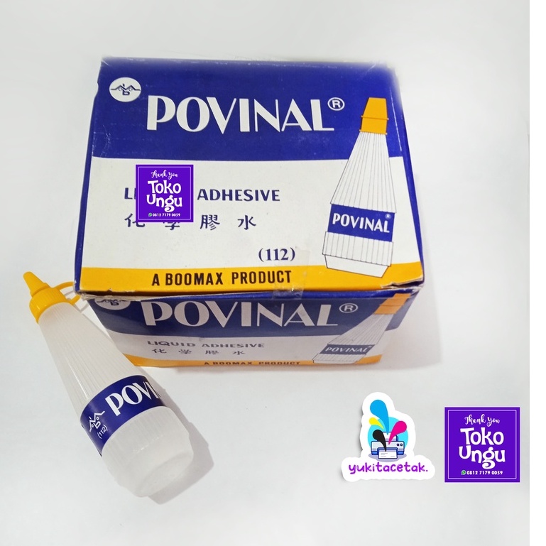 

POVINAL lem kertas 75 ml