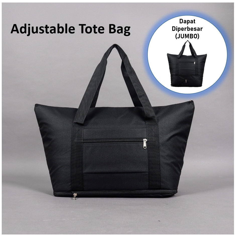 Travel Bag Original / Tote Bag Jumbo / Gym Bag Brooklyn Black Edition