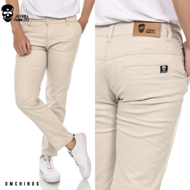 Celana Panjang Pria Chino Pants Chinos Slim fit Outfit Casual Formal Distro Harian Premium