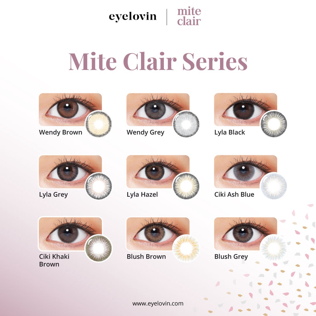 EYELOVIN Softlens - Buy 2 Save More Mite Clair