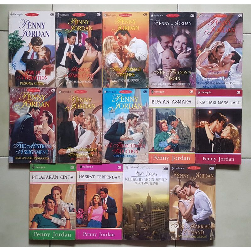 Novel Original Preloved Harlequin (Penny Jordan)