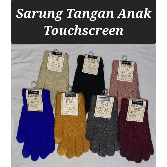 Sarung Tangan Anak Touchscreen / Winter Gloves 015