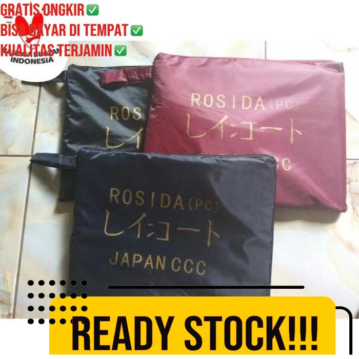 Jas Hujan Ponco/Poncho Rosida/Model Kelelawar All Size Import