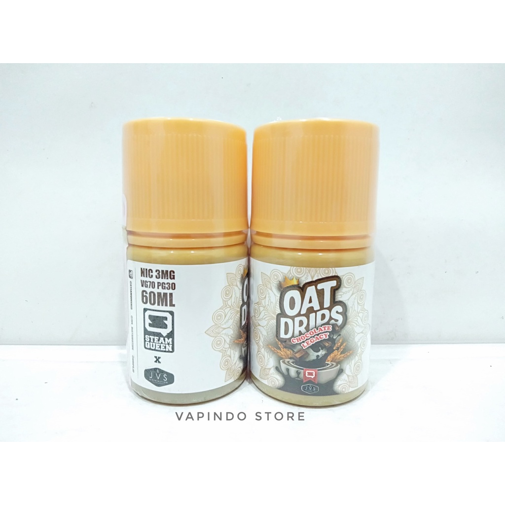 OAT DRIPS V5 CHOCOLATE OATS 60ML 3MG BY STEAMQUEEN X JVS LIQUID