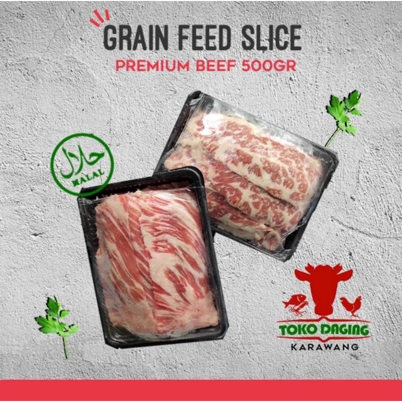 

Slice Grain Fed 500gr