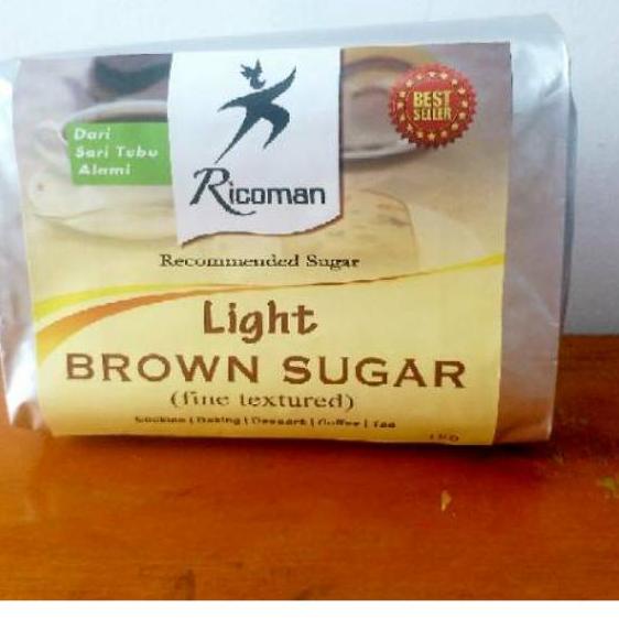 

✨Mall✨ 1 KG LIGHT BROWN SUGAR RICOMAN gas !!
