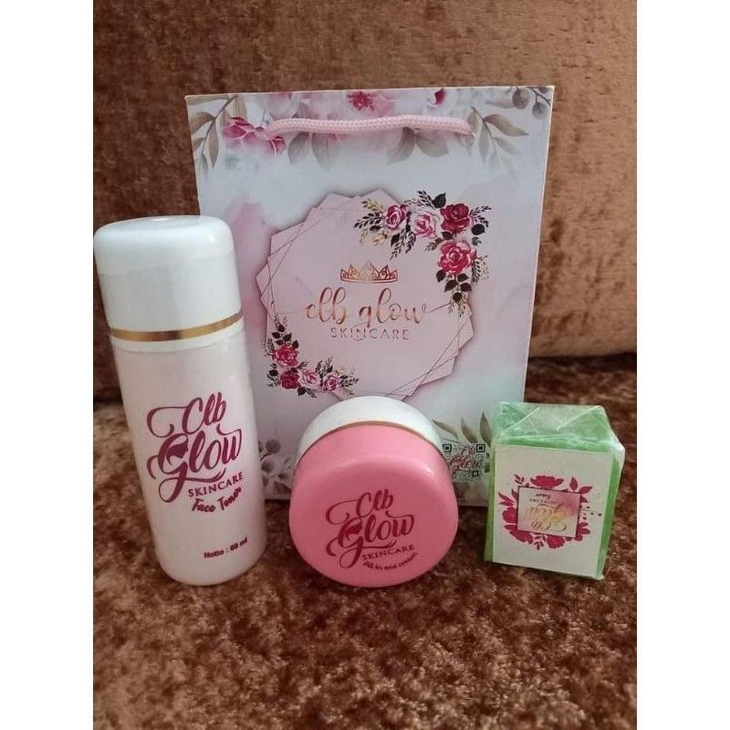 CLB Glow Skincare 1 paket original