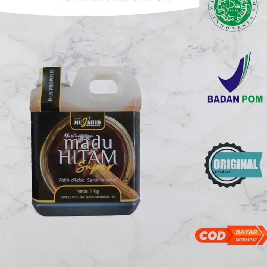 

FREE ONGKIR!Madu Hitam Pahit Super MUJAHID 1 Kg || Madu Pahit MUJAHID 1 Kg|KD2