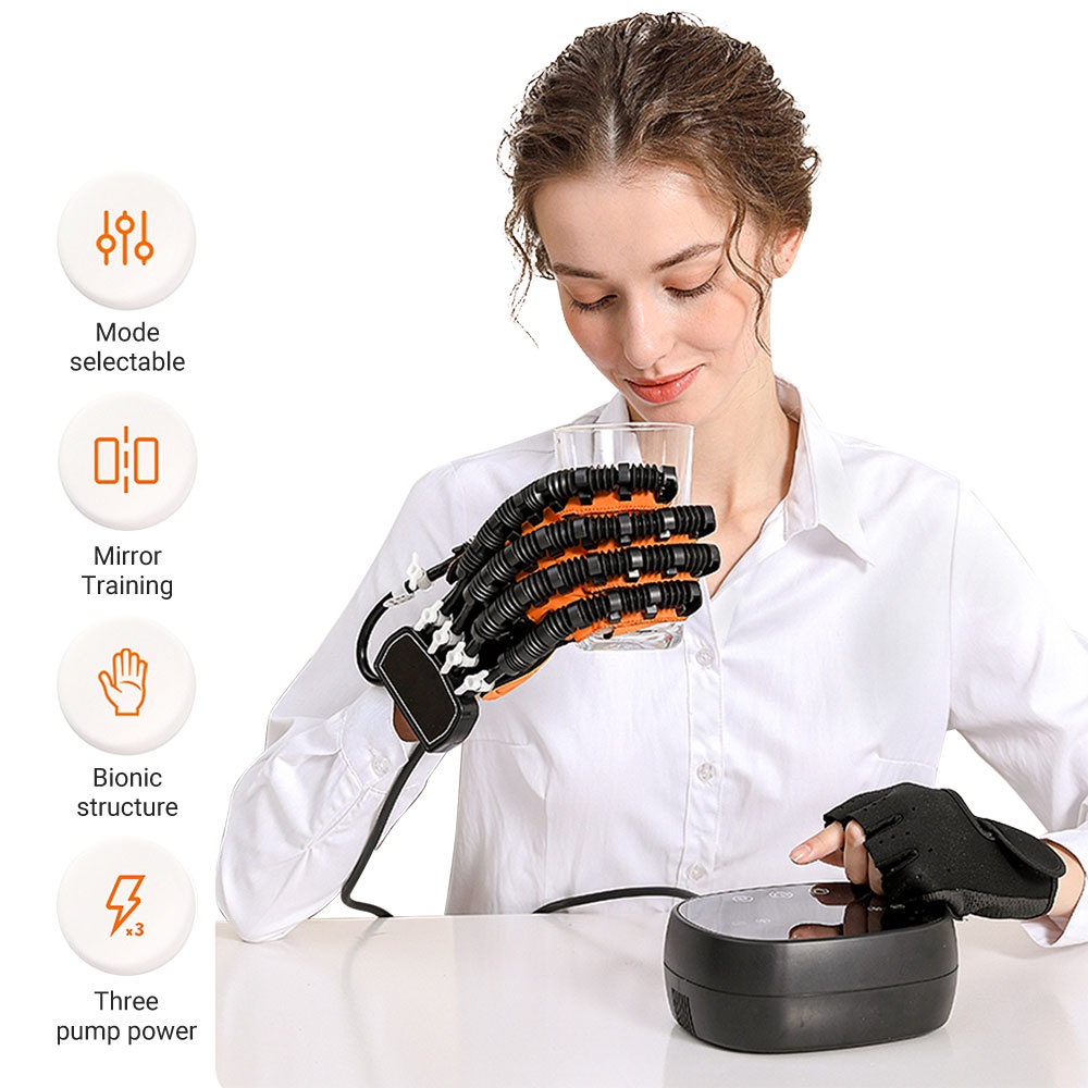 Sarung Tangan Salorie Rehabilitasi Robotic Gloves/ Terapi Restorasi Jari/ Latihan Jari Stroke