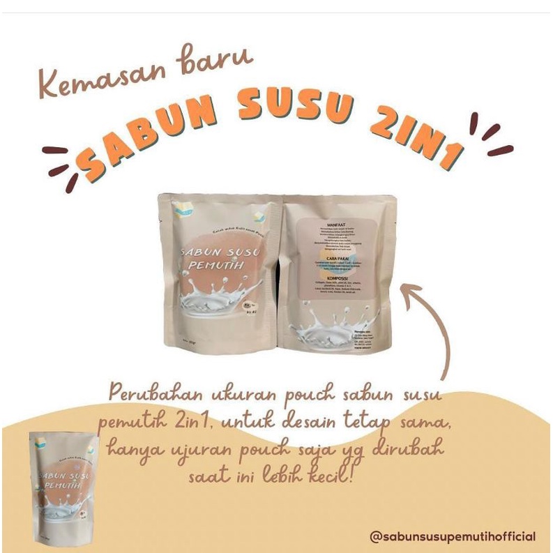 Sabun Susu PemutihWajahdanBadan BPOM