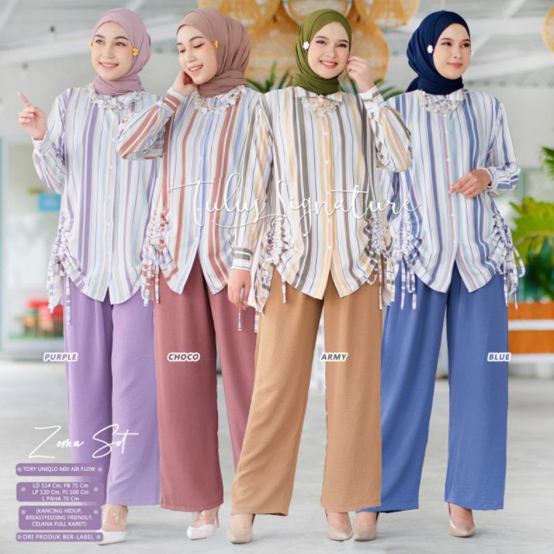 Zema set tory uniqlo mix airflow Original by Tulus Signature