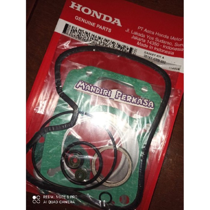 Gasket Full Set Paking Top Set Megapro Mono Verza KRM