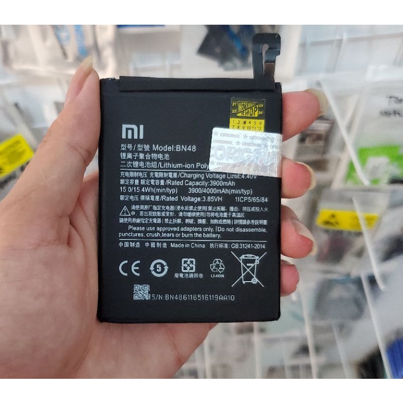 Batre baterai hp xiaomi note 6 bn48 original new bn48