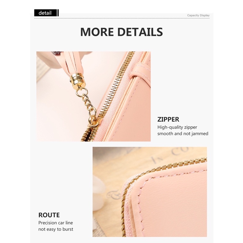 PX 668 Dompet Panjang Wanita Import - Dompet Wanita Terbaru Kualitas Premium - Dompet Cewe Trendy