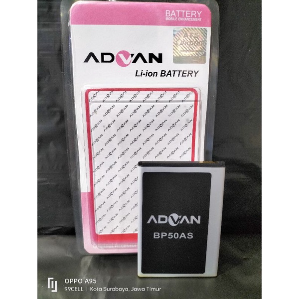 Baterai | Battery | Batre Advan S50D Original