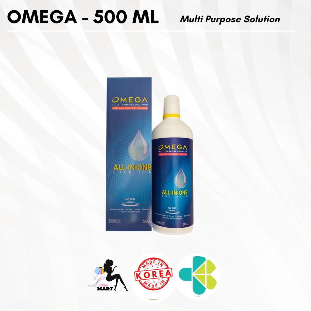 CAIRAN SOFTLENS OMEGA ALL IN 500 ML